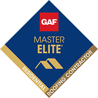 GAP master elite residential roofing contractor logo