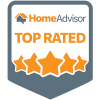 HomeAdvisor top rated logo