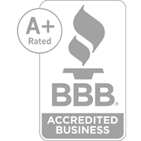 A+ rated BBB accredited business logo